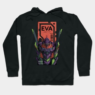 Eva Unit 01 - Evangelion Hoodie